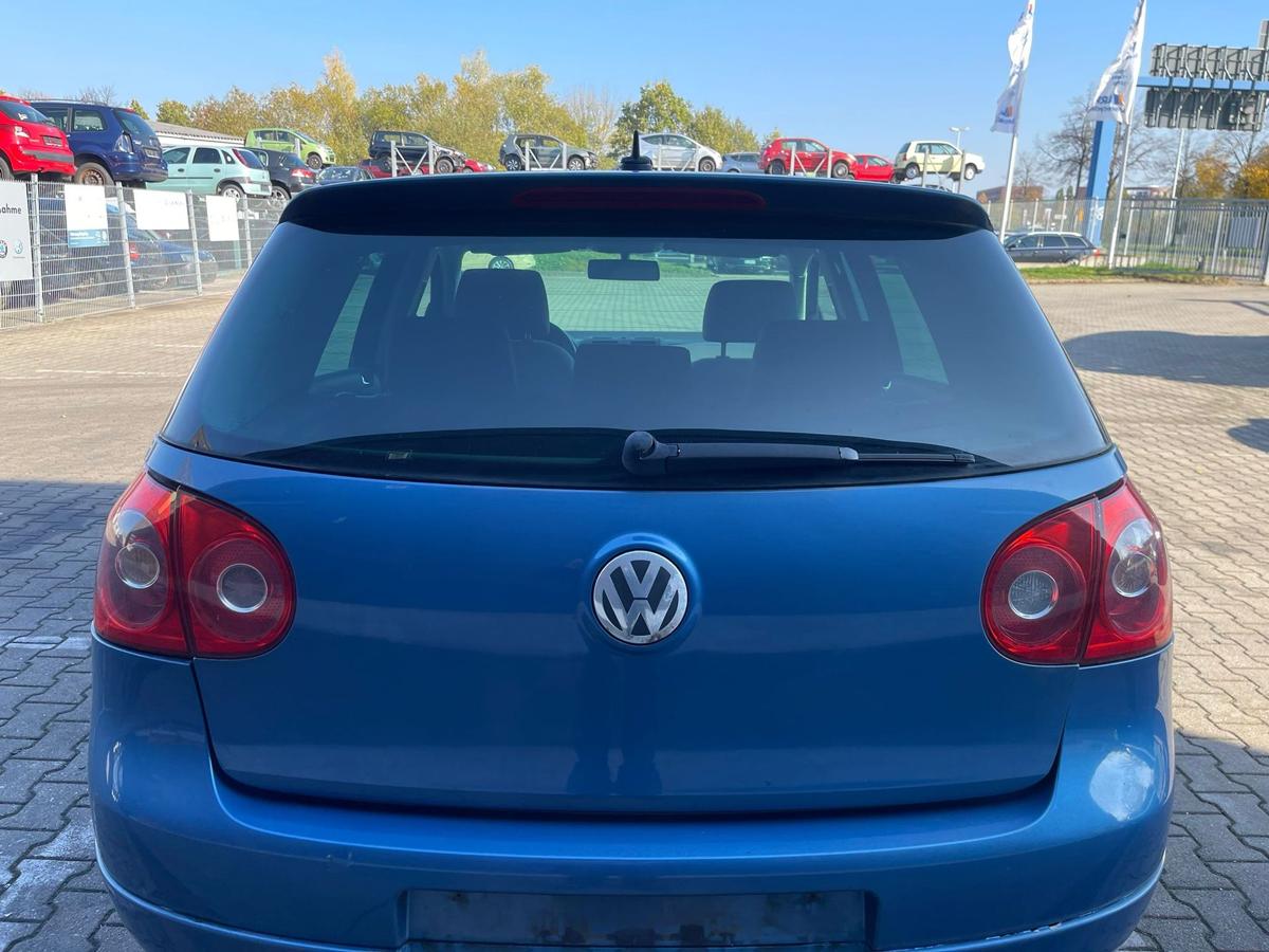 VW Golf 5 original Heckklappe mit Heckscheibe LC5G-Coasta Blue Pearl 5-Türer Fließheck BJ05